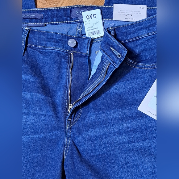 NYDJ Ami Skinny Cool Embrace -Junipero Jeans Size 14W NWT - Picture 13 of 15